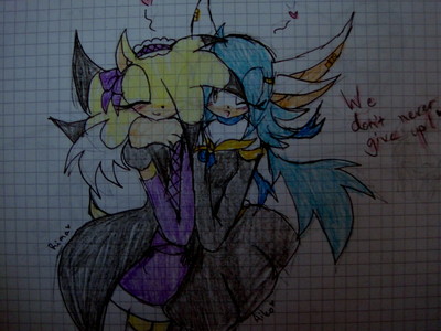 "Rima and Aiko (Haters or friends?!)" ~ Seuris

Nyyah! :3 love drawing<3