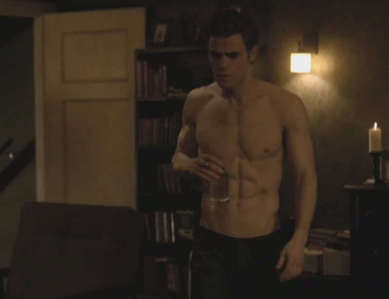 doesnt get much better than Stefan shirtless