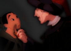 Here's a Mulan/Frollo crossover. I used the Mulan screencap from the last picture btw. :P