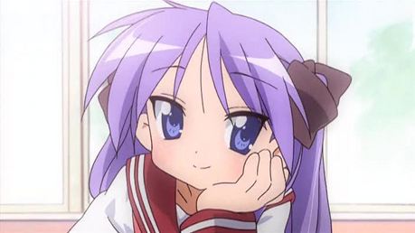 Kagami from Lucky Star:
