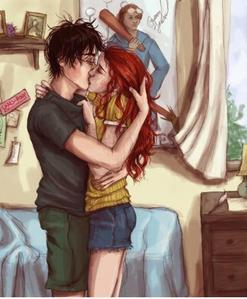 Here - Harry and Ginny in DH