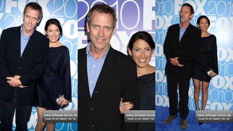  And then I noticed that I had never seen Lisa hiding so much behind Hugh...