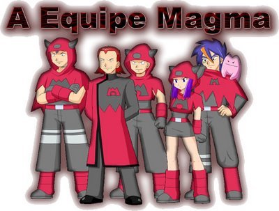 TEAM MAGMA!(Absolutely love them!!!!!!)

Team Aqua

Team Galactic

Team Dim Sun

Team Plasma

