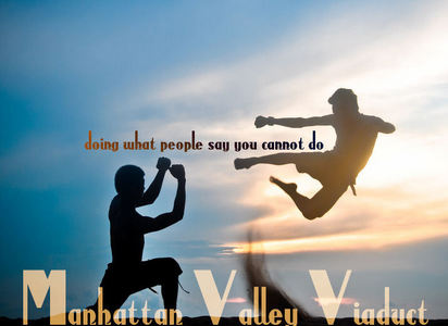  Artist: Manhattan Valley viaduto Album: Doing What People Say You Cannot Do Image Credit: en-shahdi M