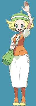 Bonjour!
Mon Nom (My name) is Giselle Taten!
I train Grass-Type Pokemon!
I'm a Pokemon Coordinator!
I