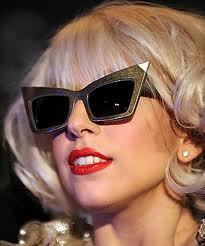 ROUND ONE: Lady Gaga with glasses

Here's mine
