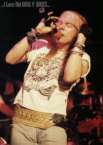 Axl Rose (When he was younger)