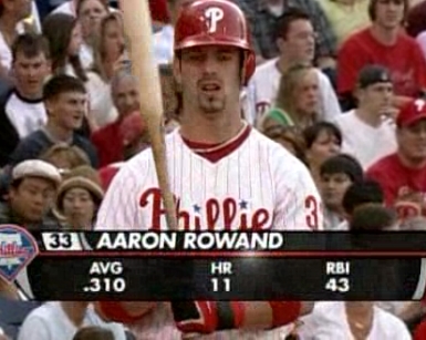  Aaron Rowand!