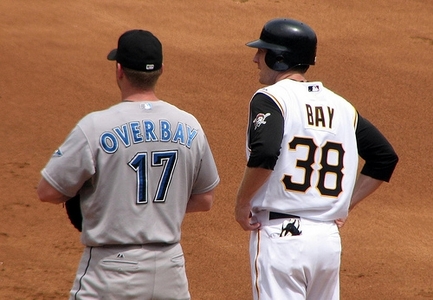  Ooh Two In One This time!~ former chim giẻ cùi, jay Lyle Overbay and current Met Jason Bay!