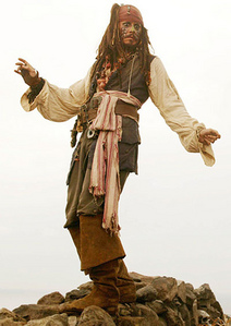  WOULD LIKE TO BE HIS BEST FRIEND! ^_____^ wyr dress up like captain jack 或者 sweeney todd