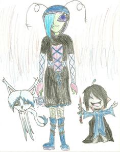  (XD i made another picture of Nikita, Gressil, and Sapphire!)