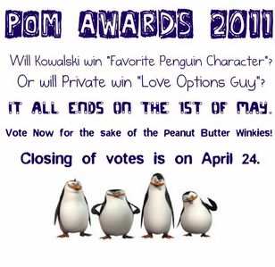  Hello, everyone! Welcome to the PoM Awards! Here, we award the characters in PoM for their sincere su