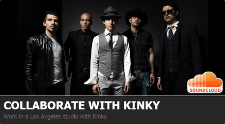 	

Kinky and SoundCloud are inviting musicians and producers from around the world to collaborate wit