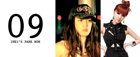 9.2ne1's Park bom Goddess Park Bom looked like a celebrity far before her debut and even afterward, h