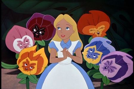 In the first movie I would say Alice from Alice In Wonderland