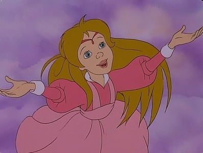 I agree about Eilonwy and Odette(young) looking like Aurora only even though they're little girls are
