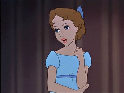 Wendy from Peter Pan, everyone thinks she looks like Cinderella but I don't see it besides if you've 