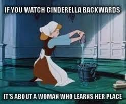 Now also Cinderella knows she can not expect anything good from the Prince 