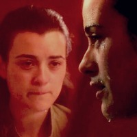  Theme #7 - Mirror. Is this okay? One half of the ikoni is Ziva sideways on, the other her reflection
