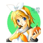 So the color is orange, right?

Heres Rin holding an orange.