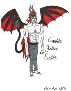  Crudelis Fallax Entis (Fallax in short) Unknown Age Demon Refer to image for appearance Fallax is