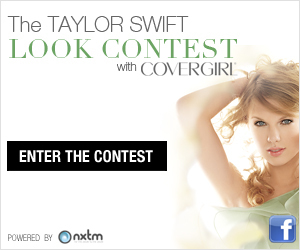 The Taylor rápido, swift Look Contest with COVERGIRL is now live on Taylor's facebook page. Head there now an