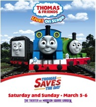  My son is in amor with Thomas and all his friends and I can't wait to take him to see the live show t