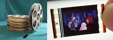 They are selling original 35mm frames from the 1982 classic movie "The Last Unicorn." YES! YES! I lov