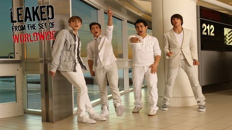  BTR fans! Check out another leaked picture from the set of our new Музыка video "Worldwide" – can’