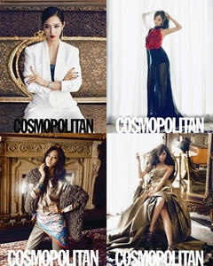  SNSD's Yuri,who was recently praised for her SUPERIOR GENES,will be featured in Cosmopolitan's Septem