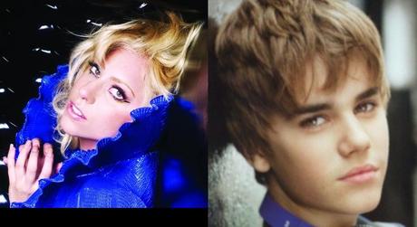 Justin Bieber vs Lady Gaga they are the persons with more twitter followers, but Justin will surpass 