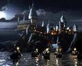 Hogwarts at night - harry-potter photo