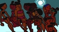all the girls asleep in there bathing suits - total-drama-island photo