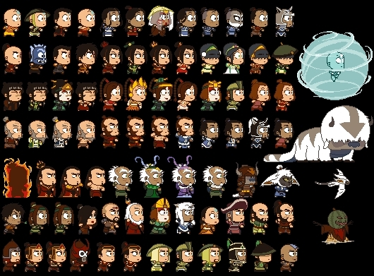 Characters!! all!! - Avatar: The Last Airbender 530x391