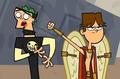 Duncan gets hit by Cody LOl - total-drama-island photo