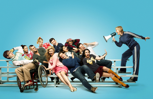  glee - Season 2 - First Cast Promotional fotografia
