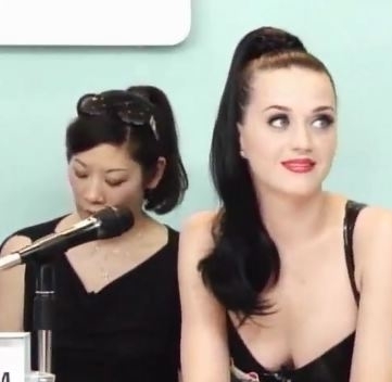  Katy Perry at EMI musique Japon International Ustream Interview