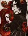Lily ^ severus - severus-snape-and-lily-evans fan art