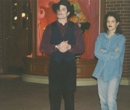  MJ & Lisa Marie Presley Jackson