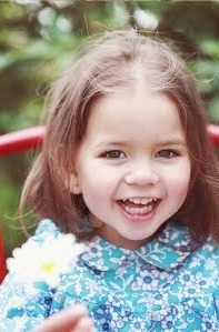  Renesmee in the garden at the cottage