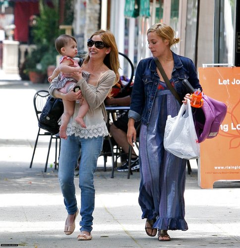 Sarah & Charlotte out in Brentwood