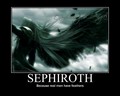 Sephiroth Motivational Poster - sephiroth fan art