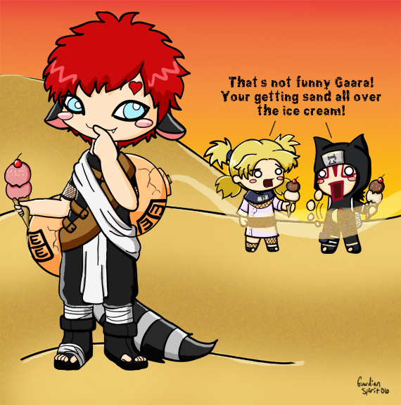 Naruto Chibi's! funny Gaara