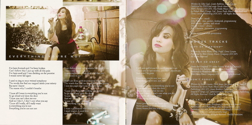 "Here We Go Again" booklet scans