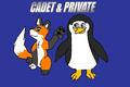 Cadet and Private - penguins-of-madagascar fan art