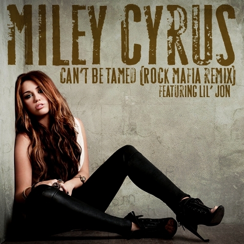  Can't Be Tamed (Rock Mafia Remix) feat Lil' Jon [FanMade Single Cover]