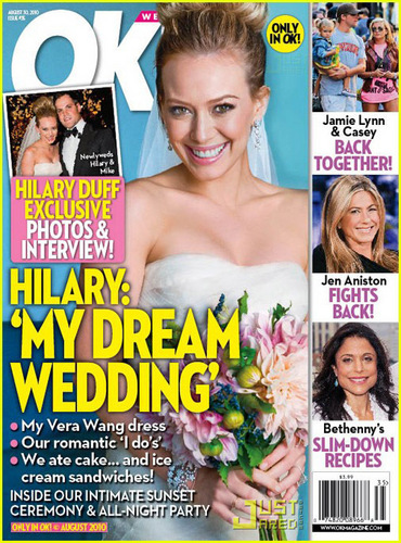 Hilary Duff - Wedding Photo
