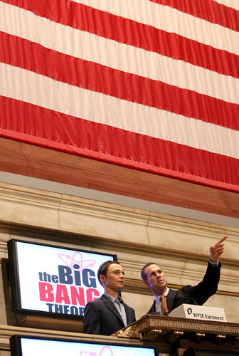 Jim Parsons Rings NYSE Opening Bell