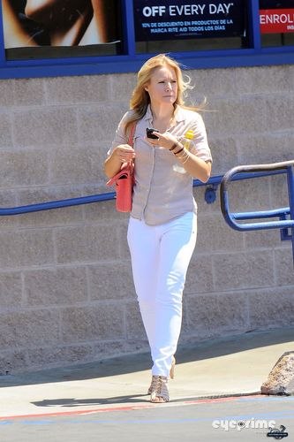  Kristen Exits Rite Aid in Culver City (August 18)