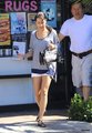 LEA MICHELE PICKS UP HER DRY CLEANING - AUGUST 20, 2010 - glee photo